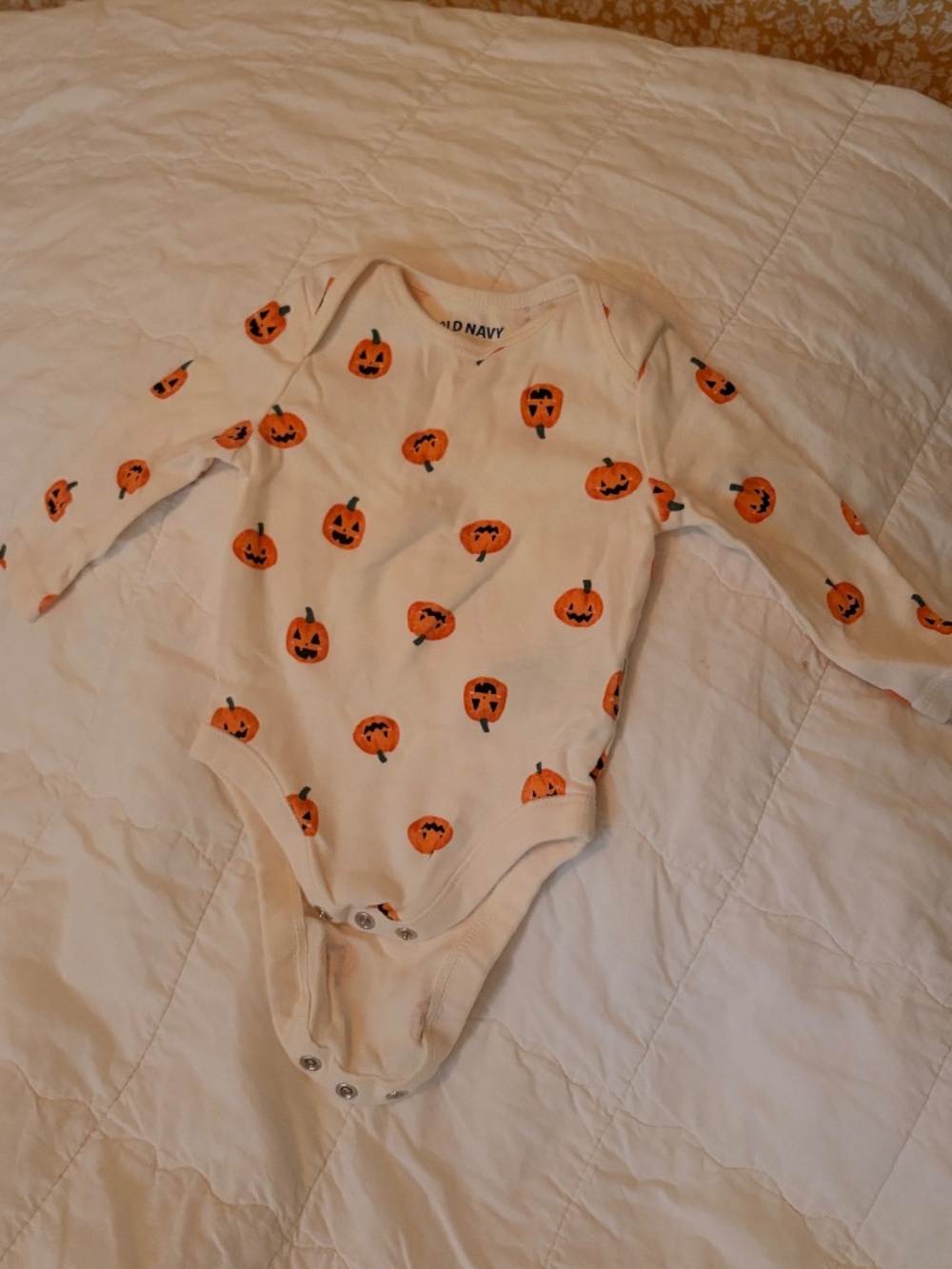 Jack o lantern bodysuit